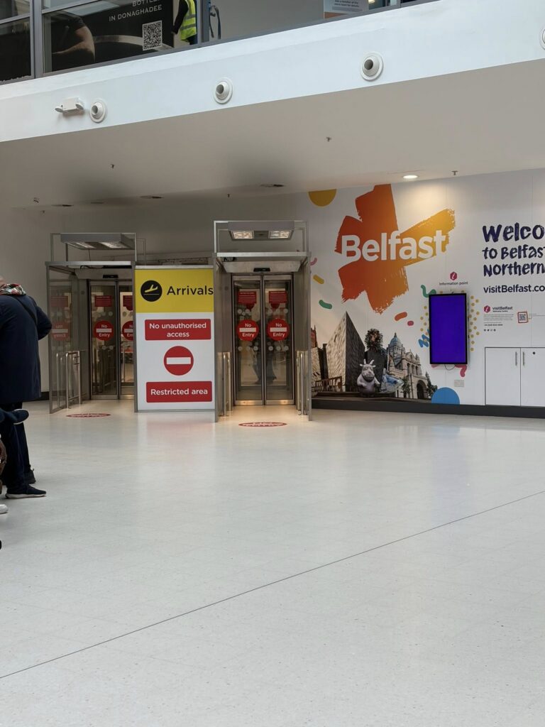 Private Chauffeur Pickup from Belfast Airport